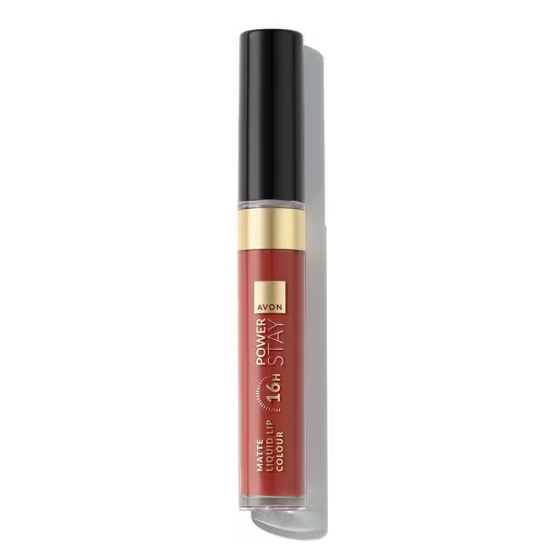Avon Power Of Reds Liquid Lip Cinnamon Red 6ml - British product