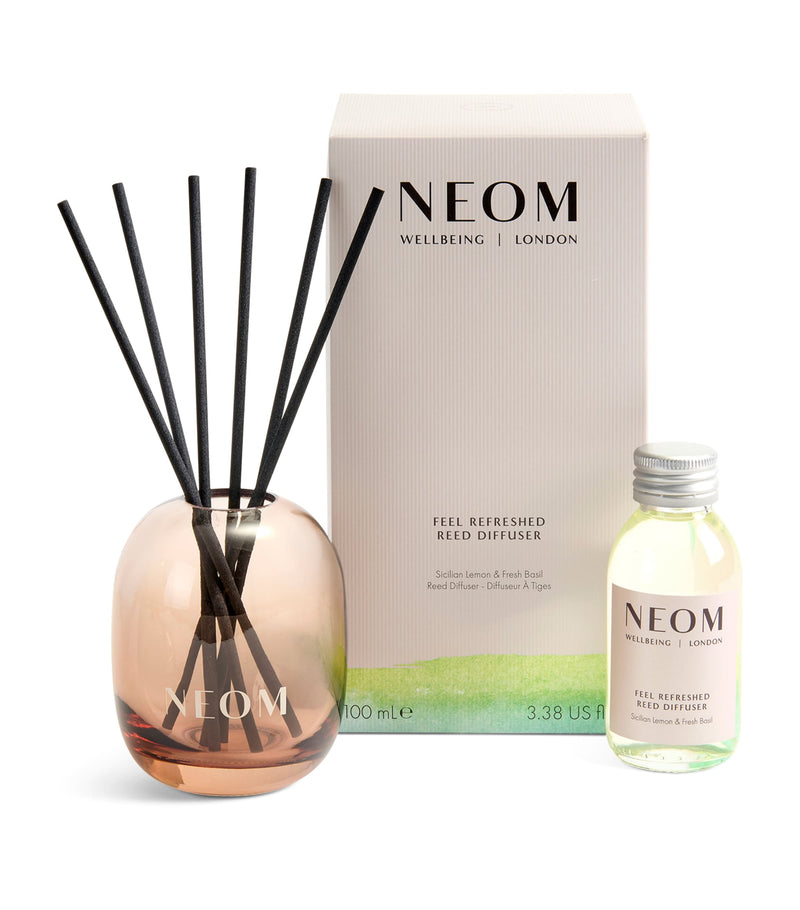 NEOM Feel Refreshed reed diffuser 100ml, imported from the UK