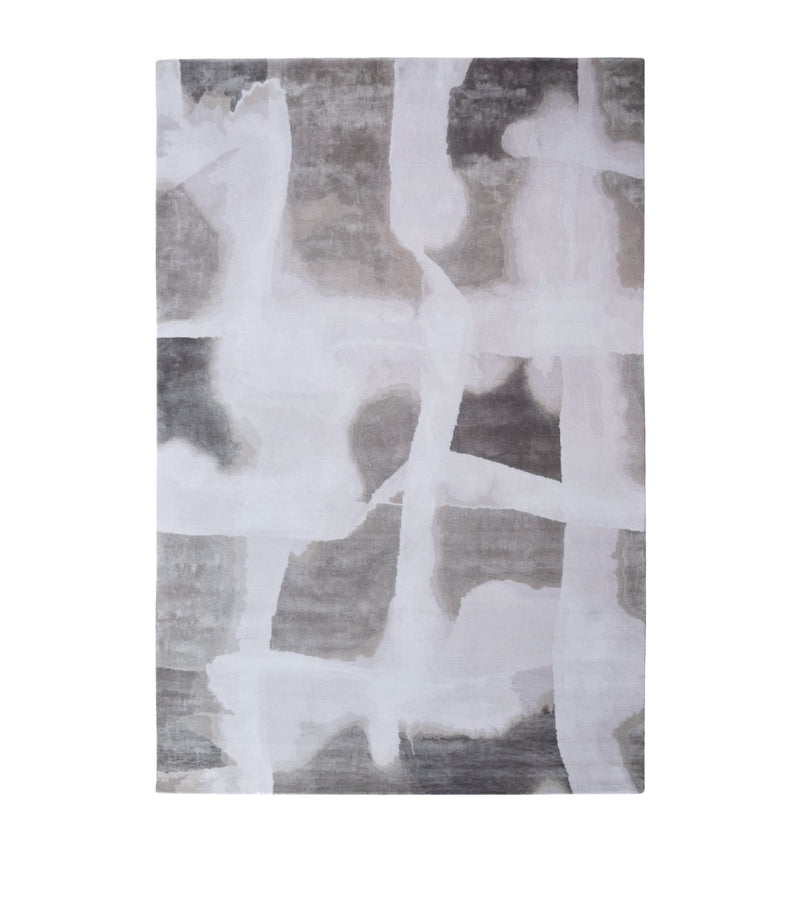 The Rug Company Solu Silver rug 2.74m x 1.83m (British brand)