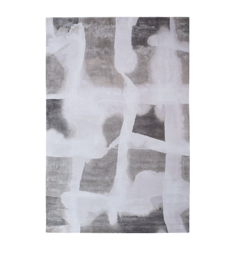 The Rug Company Solu Silver rug 2.74m x 1.83m (British brand)