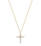 Sophie Bille Brahe yellow gold and diamond Fleur de Belle pendant necklace (British brand)