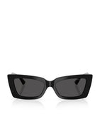 Jimmy Choo cat eye acetate sunglasses gold-tone logo - British product