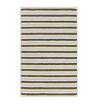 BAINA organic cotton striped bath mat 50cm x 80cm - British product