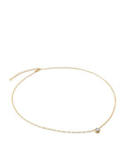 Monica Vinader gold vermeil diamond necklace - British product