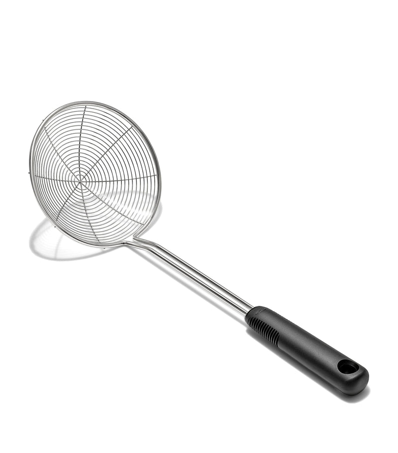 OXO Good Grips Scoop and Strain Skimmer, imported from the UK