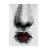 Harrods Fornasetti Rectangular Porcelain Ashtray- Buy online at McGrocer