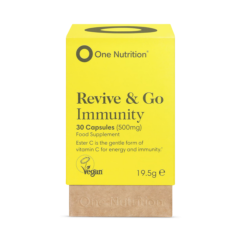 One Nutrition Revive and Go Immunity 30 capsules (British brand)
