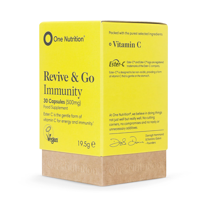 One Nutrition Revive and Go Immunity 30 capsules (British brand)