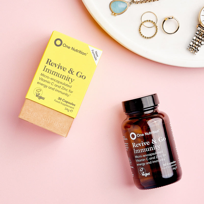 One Nutrition Revive and Go Immunity 30 capsules (British brand)