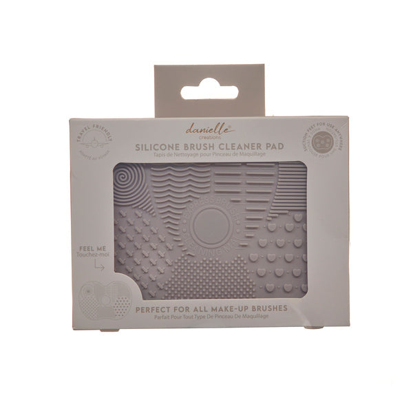 Danielle Creations Silicone Makeup Brush Cleaning Pad Grey - British product