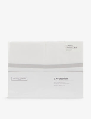The White Company Cavendish Classic Cotton Pillowcase
