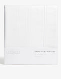 The White Company Symons Double-Row Cord Egyptian Cotton Duvet Cover