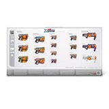 XSHOT Skins Ultimate foam blaster set pack of 4 - British product