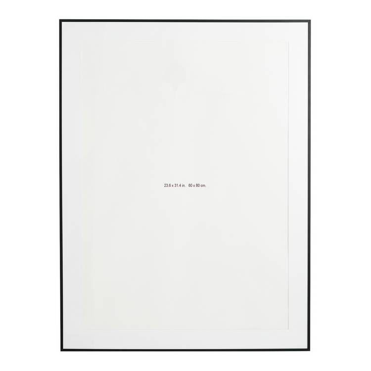 Argos Home 60x80cm black aluminium picture frame (British brand)