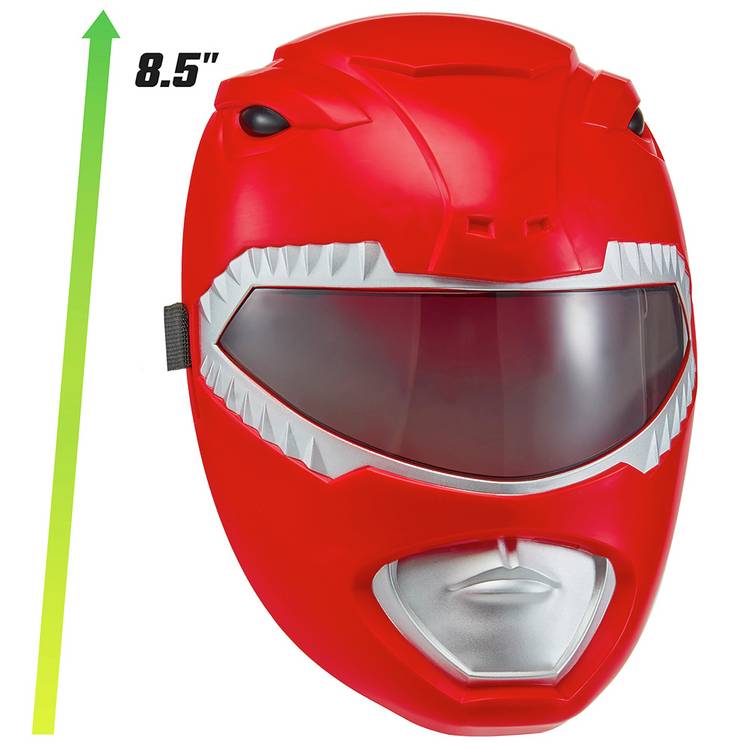 Mighty Morphin Power Rangers Red Ranger mask 26.5cm, UK version