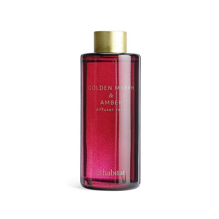 Habitat Golden Myrrh and Amber diffuser refill 180ml (British brand)