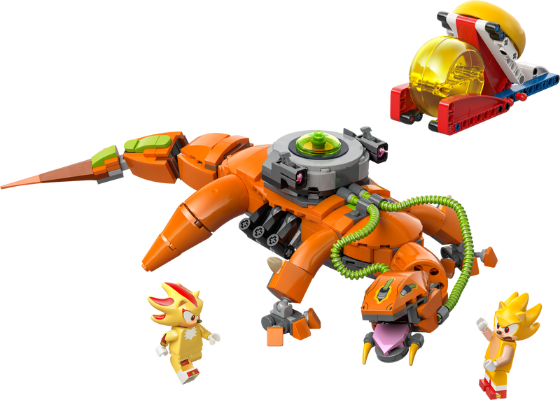 LEGO Sonic the Hedgehog Shadow vs Biolizard set 419 pieces (British brand)