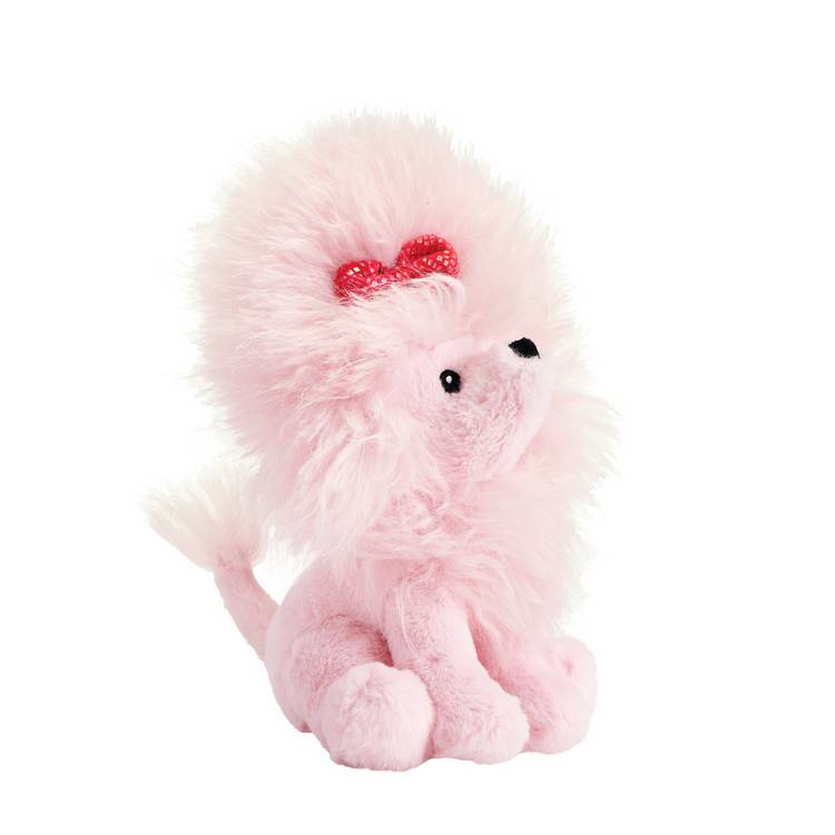 Argos Home pink poodle soft toy H25.4cm - British product