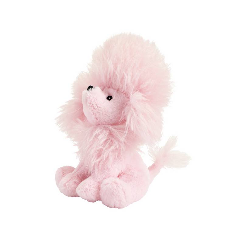 Argos Home pink poodle soft toy H25.4cm - British product