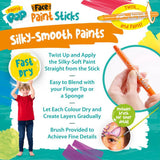 Paint Pop non-toxic face paints 12 pack, UK version