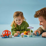 LEGO DUPLO Bluey Ice Cream Trip 10458 toy set (British brand)