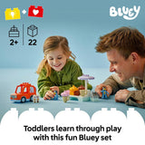 LEGO DUPLO Bluey Ice Cream Trip 10458 toy set (British brand)