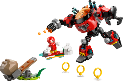 Lego LEGO Knuckles vs. Dr. Eggman Egg Crusher Mech Building Set 350 Pieces- Buy online at McGrocer