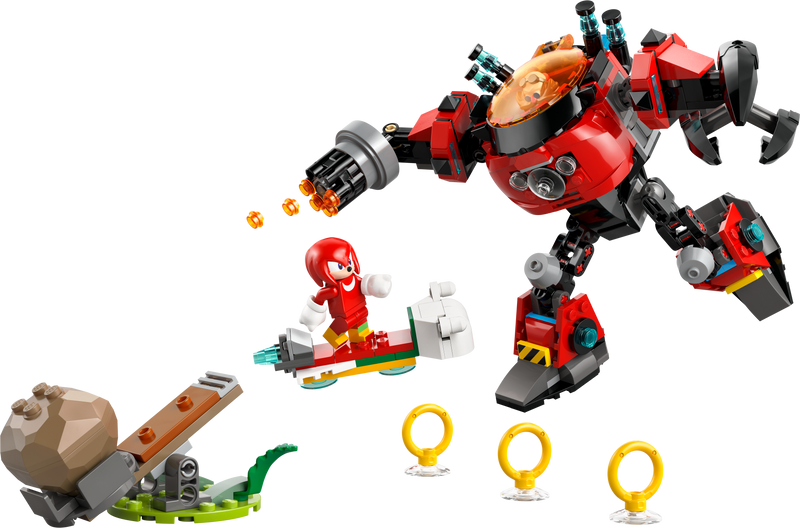 LEGO Sonic the Hedgehog Knuckles Mech 350 Pieces, UK version