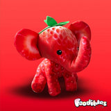 Foodibles scented strawberry elephant soft toy 20cm - British product