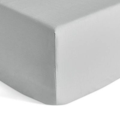 Argos Habitat Cotton Rich 180 TC Grey Fitted Sheet - Small Double- Buy online at McGrocer