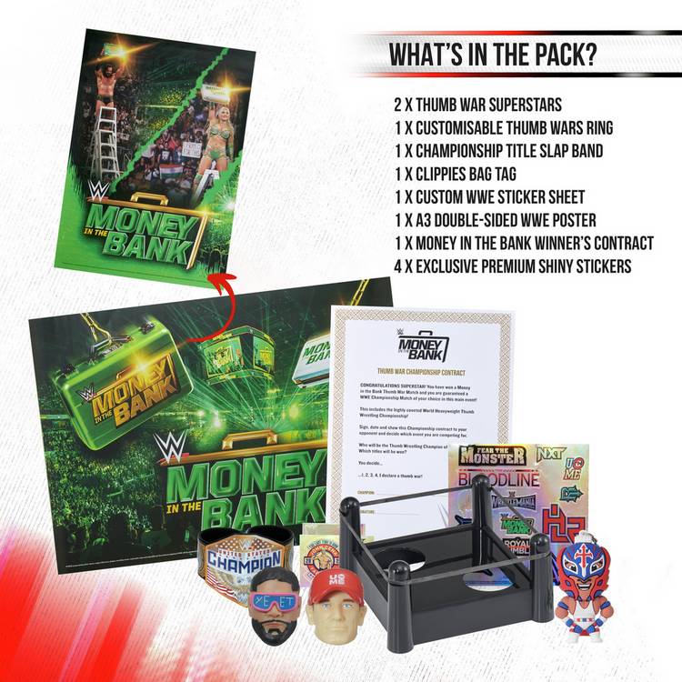 WWE Money in the Bank Gift Pack, UK version