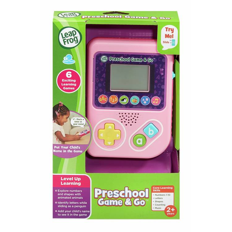 Leapfrog preschool gaming console portable educational toy, imported from the UK