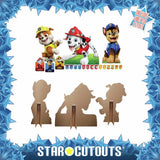 Star Cutouts Paw Patrol cardboard cutout Chase Marshall Rubble (British brand)
