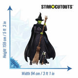 Star Cutouts Wicked Elphaba cardboard cutout, UK version