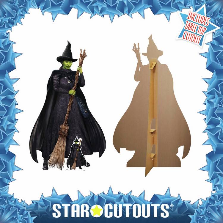Star Cutouts Wicked Elphaba cardboard cutout, UK version