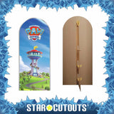 Star Cutouts Paw Patrol logo cardboard cutout party backdrop - British product