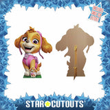 Star Cutouts Paw Patrol Skye sitting cardboard cutout, imported from the UK