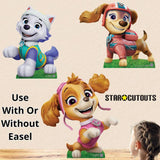 Paw Patrol cardboard cutout Skye Liberty Everest, imported from the UK