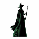 Argos Star Cutouts Wicked Elphaba Silhouette Cardboard Cutout - Green and Black, 163cm- Buy online at McGrocer