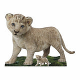 Star Cutouts Wicked lion cub cardboard cutout, imported from the UK