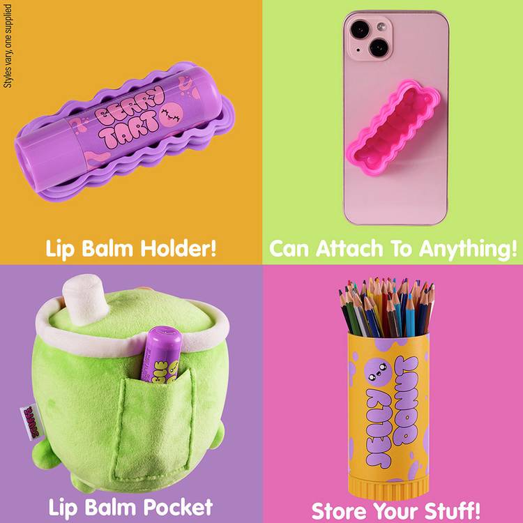 Stuffs Self Care collectable toy surprise plushie lip balm (British brand)