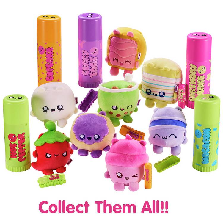 Stuffs Self Care collectable toy surprise plushie lip balm (British brand)