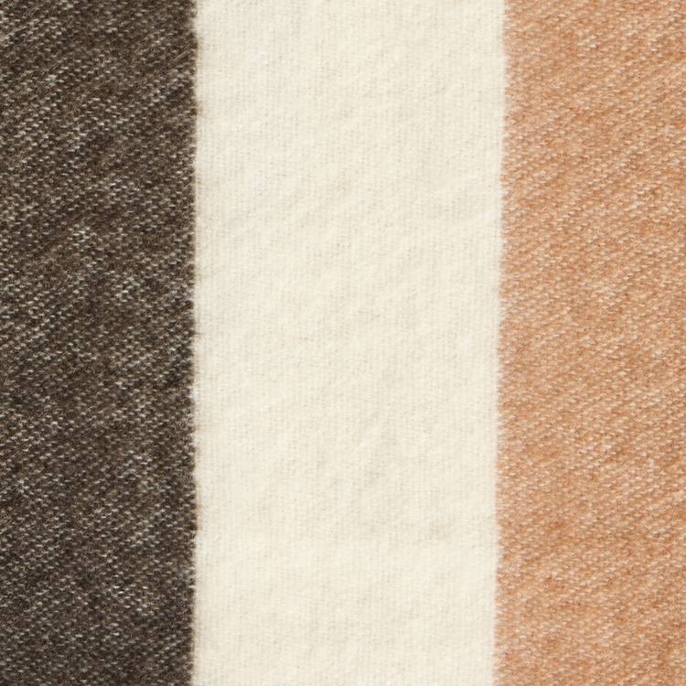 Habitat striped faux mohair throw 125x150cm, imported from the UK