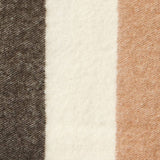 Habitat striped faux mohair throw 125x150cm, imported from the UK