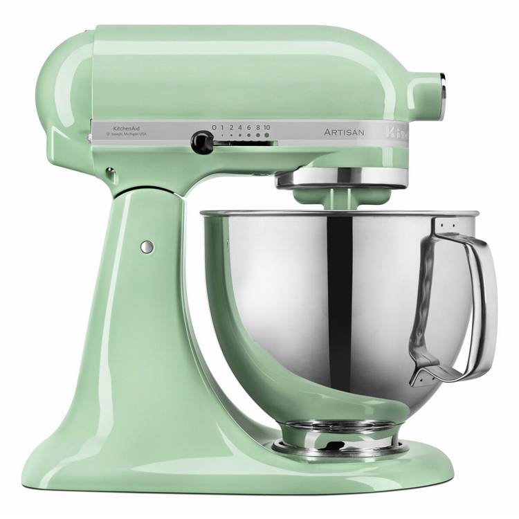 KitchenAid stand mixer pistachio 4.8L, imported from the UK