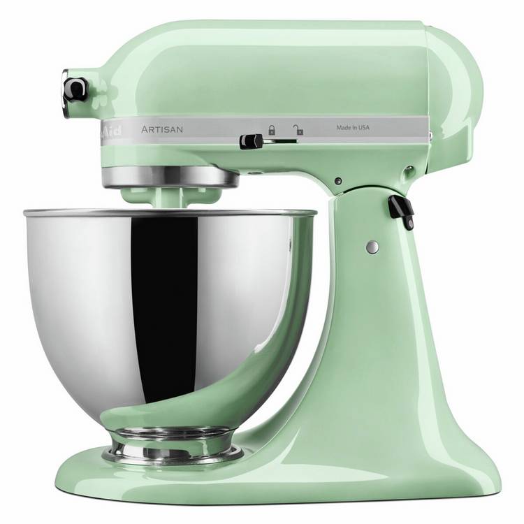 KitchenAid stand mixer pistachio 4.8L, imported from the UK