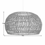 Argos Home paper rope lampshade 55cm, imported from the UK