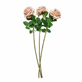 Argos Home artificial pink touch rose stem 66cm, imported from the UK