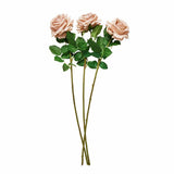 Argos Home artificial pink touch rose stem 66cm, imported from the UK