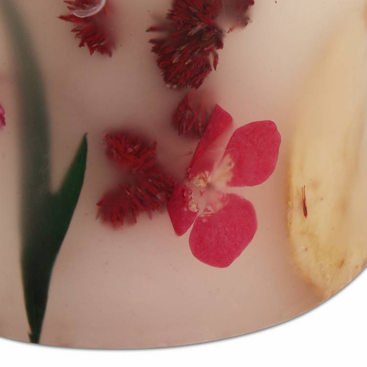 Argos Home Inclusion Candle peony white lily 10.16cm, UK version
